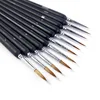 Drawing brush Drawing brush Oil painting Drawing brush Drawing pen Art tool Drawing brush hook edge oil brush 6