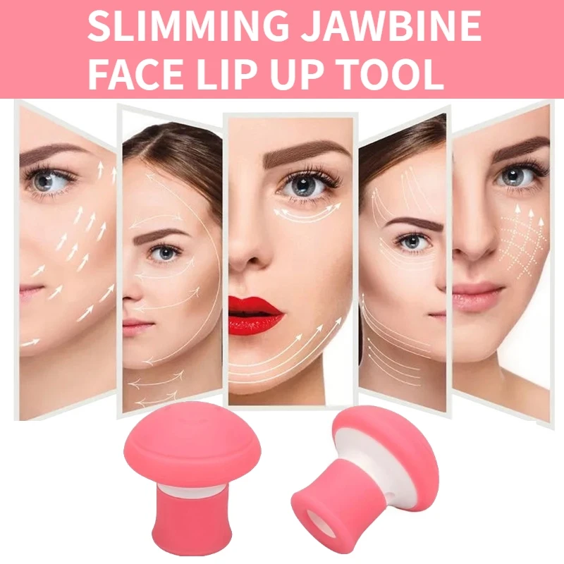 Silica Gel Mund Kiefer Exerciser Abnehmen Facelift Werkzeug Kinn V Face Lifting Doppel Dünne Falten Entfernung Schlag Atem Exerciser – Detail 2