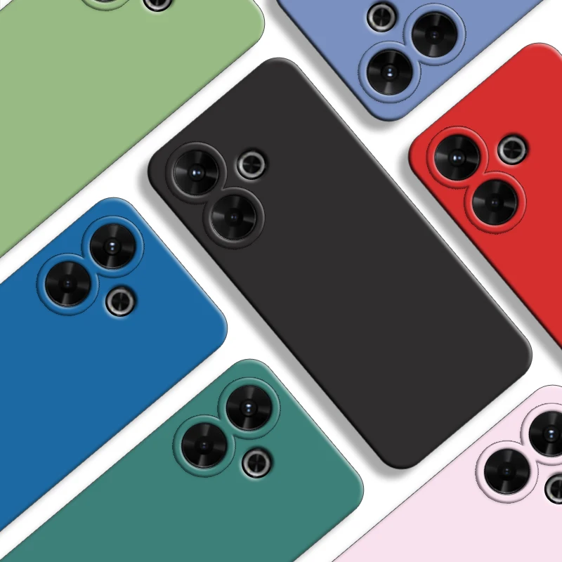 Liquid Silicone Shockproof Protective Bumper Case - 6.79 inch