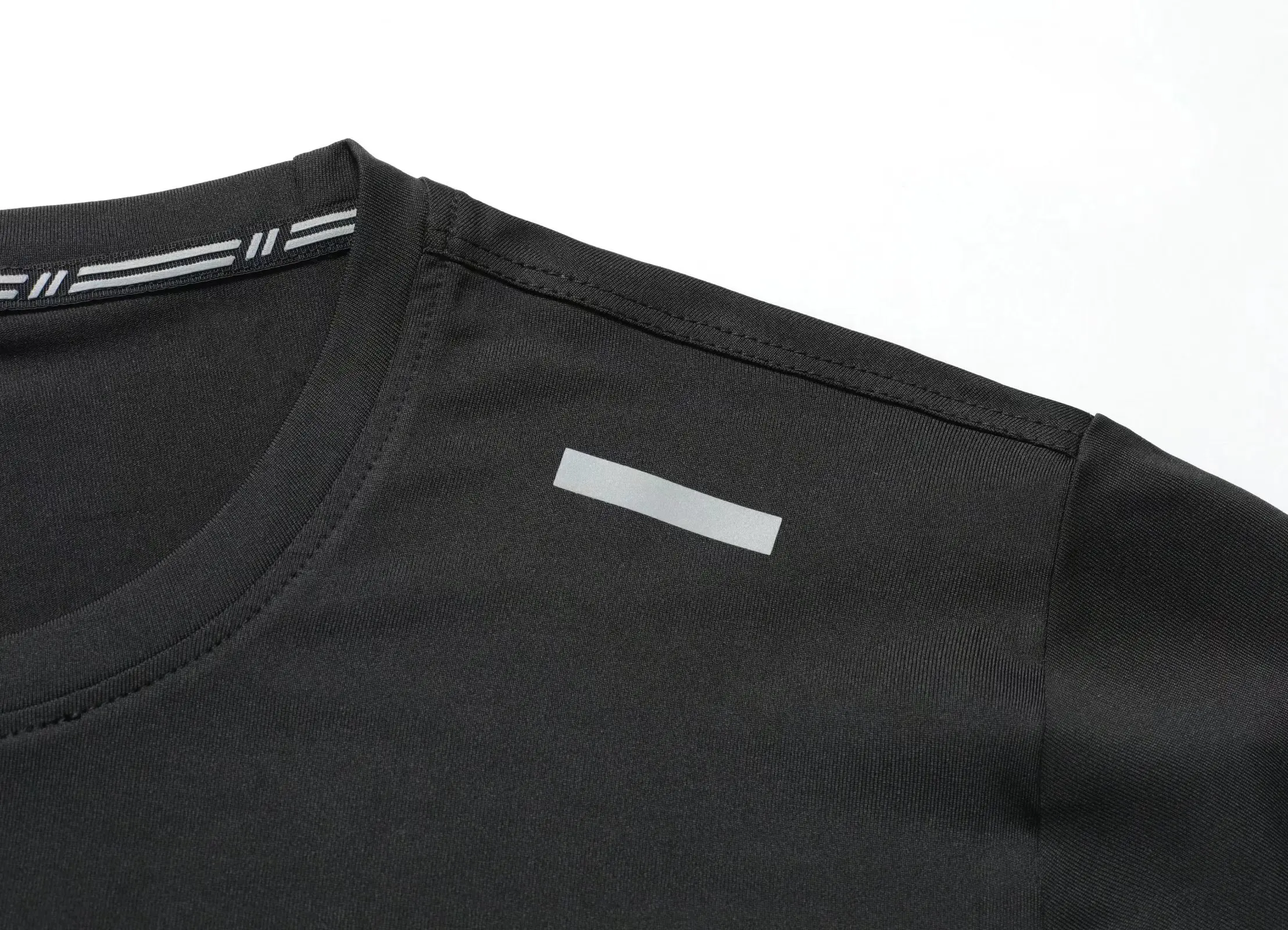 Summer Compression Breathable Short Sleeve Men Running Fitness Tshirt Elastic Quick Dry Sports Bodybuilding Training Shirts