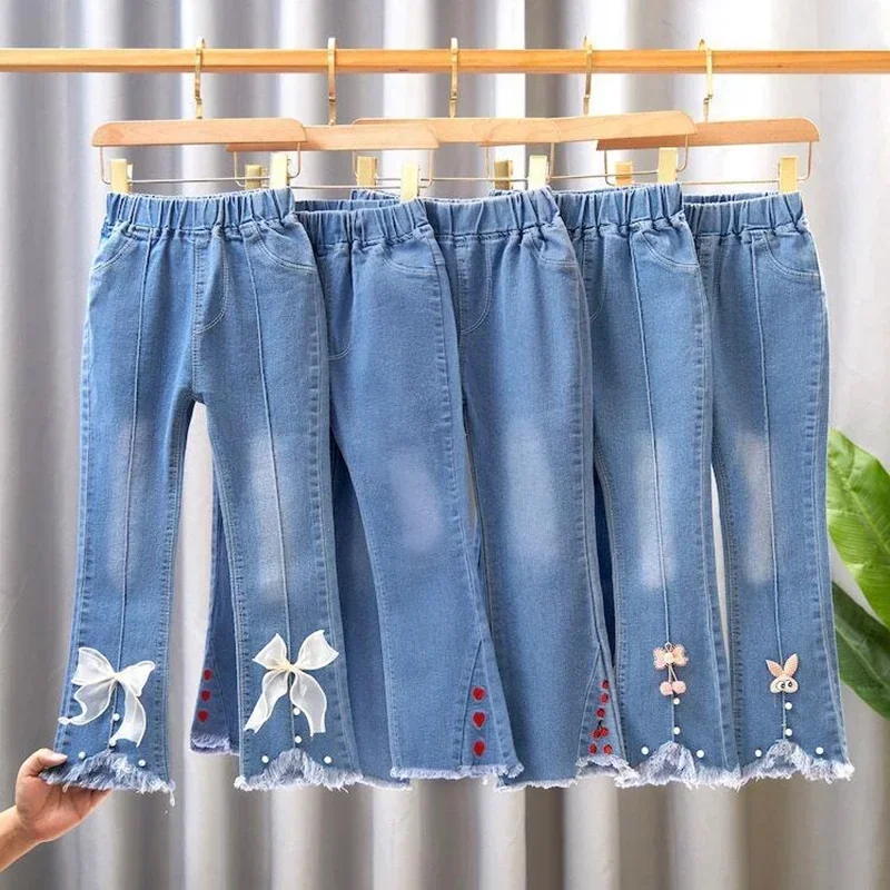 Summer Arrival Kids Unisex Denim Casual Style Pants