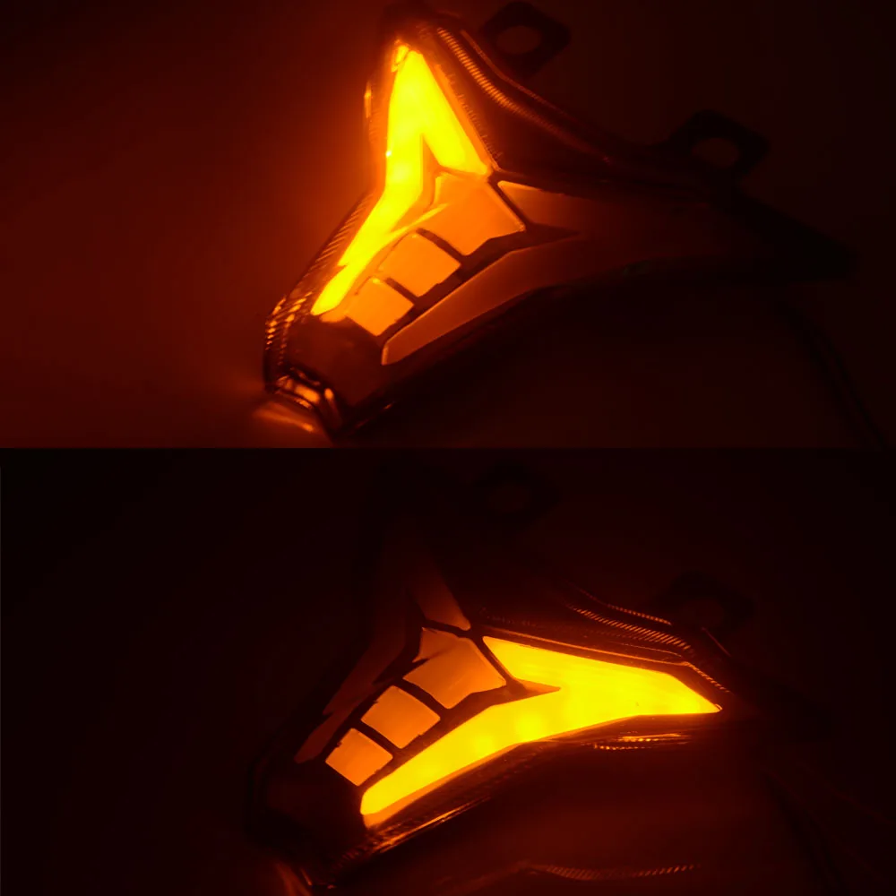 2024 ZX6R LED Tail Brake Light For Kawasaki Ninja ZX10R ZX4R ZX25R Motorcycle In