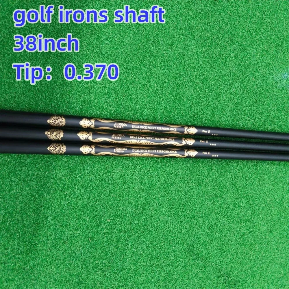 

Ichiro Golf Irons Shaft, Wedges Shaft, Tiffany black Color, 38inch, S/SR/R Flex, Shaft Tip size 0.370