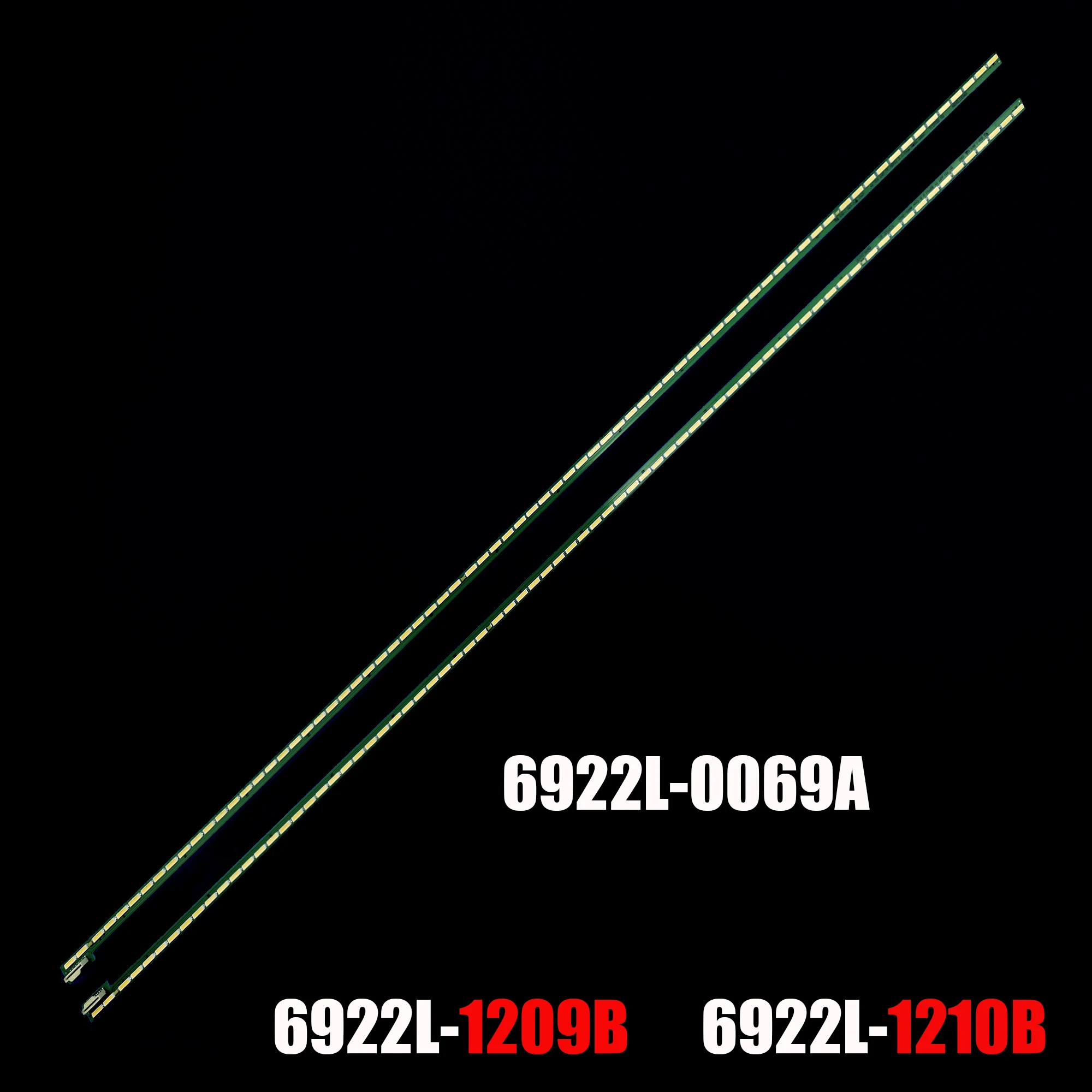 Tira de Retroiluminação Led para lg tv 55 55la6600 55ga7800 Lc550euh pf p1 6922l0069a 6922l-0001c 6916l1209b 6916l1210b Conjunto 10