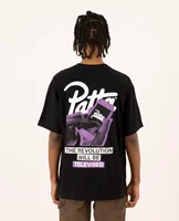PATTA Chlorophyll 20 Years Anniv T-shirt Black Unisex Fashion Street Wear Pure Cotton Skin-friendly Soft Breathable Sports 1