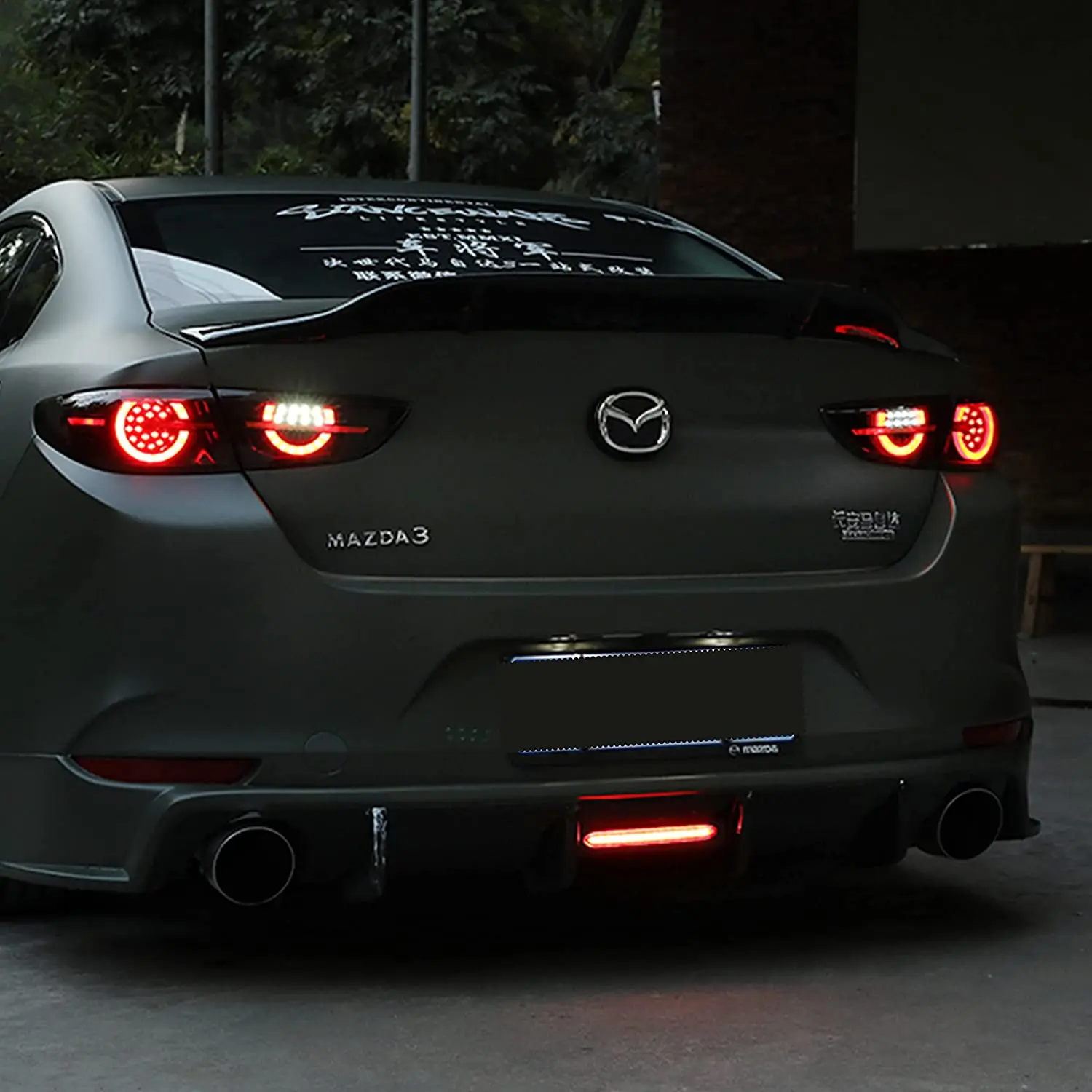Mazda 3 2019 2020 2021セダン用のLEDテールライト