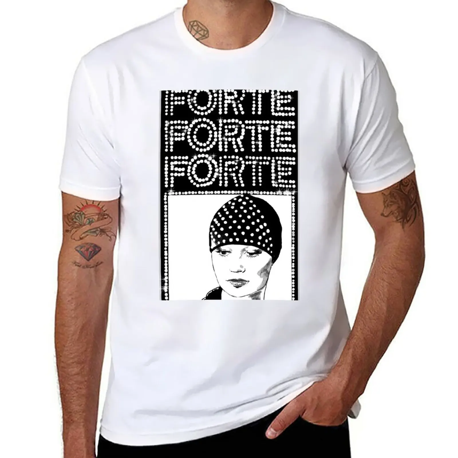 Nuovo Raffella Carrà, Forte Forte Forte! T-Shirt Sweat Shirt Cute Tops Maglietta Vintage Plus Size Top T-Shirt Grafiche Da Uomo