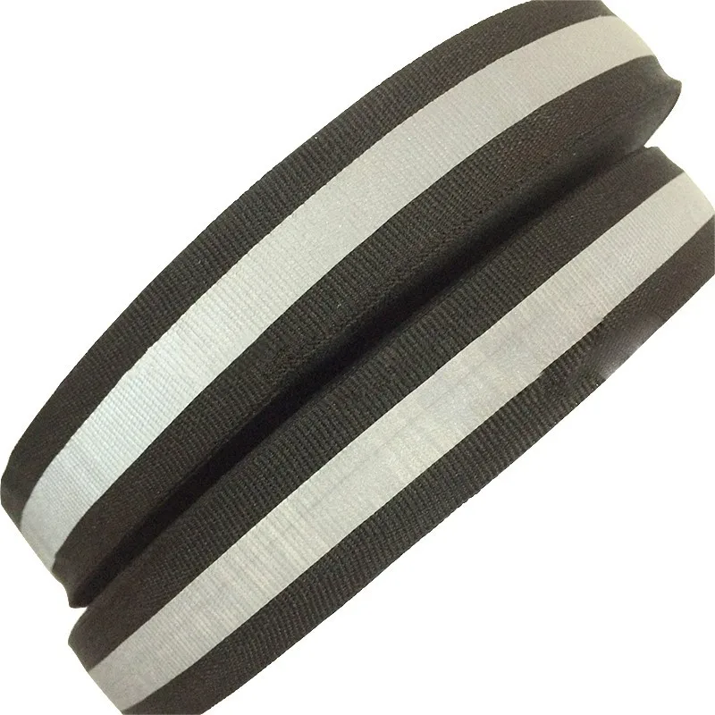 

Светоотражающая лента высокой видимости Предупреждение, страховочная лента, черная, 5 см