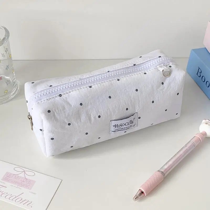 Elegant Solid Color Large Capacity Stationery and Makeup Organizer