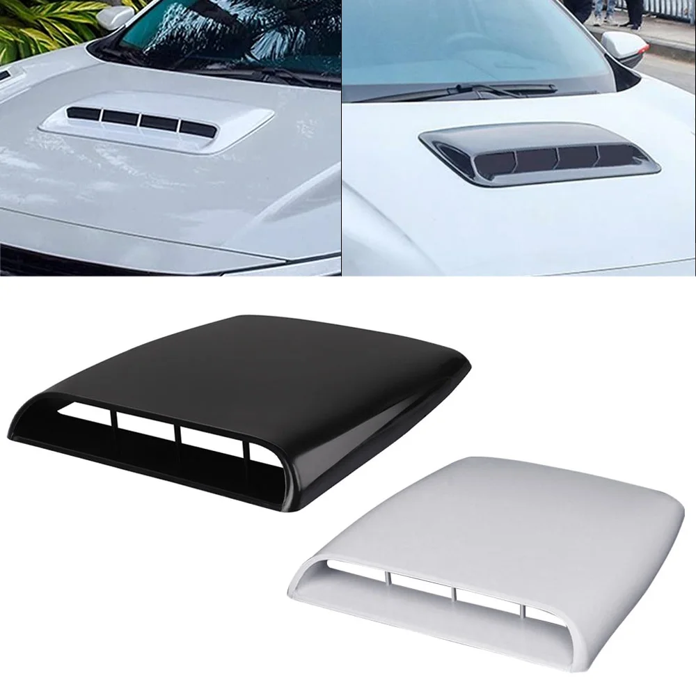 3D Car Engine Cover Universal Car Vents Decorative Air Flow Intake Hood