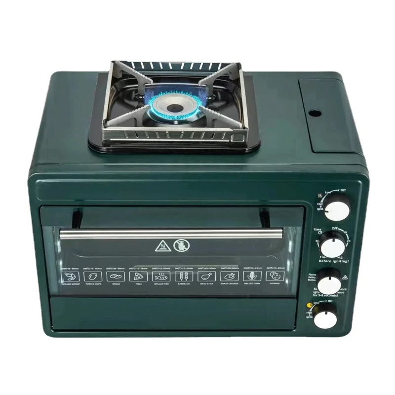 

Outdoor Gas Pizza 2-in-1 Cassette Portable Small Baking Oven