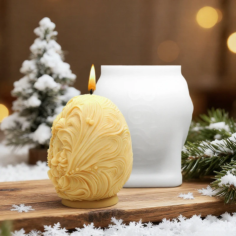 Easter Egg Candle Mold 4