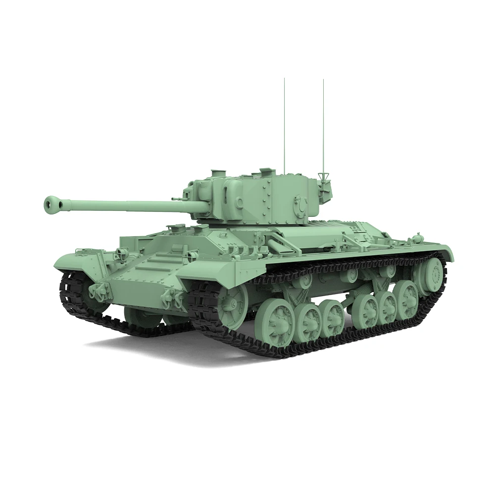 SSMODEL 1/144 밀리터리 모델 키트, 영국 발렌타인. XI 보병 탱크, Mk.III, SS144557