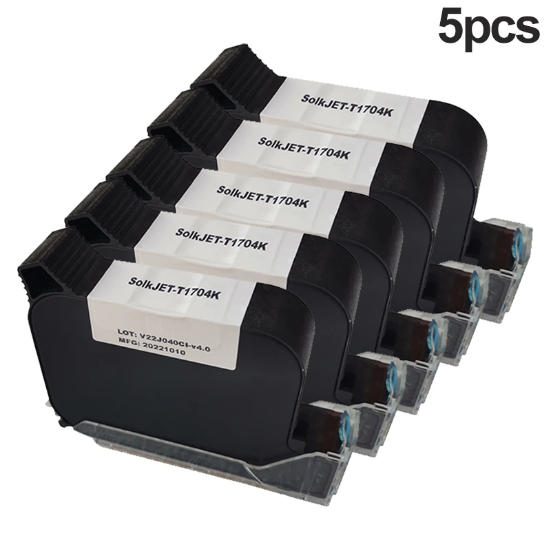 T1704K 12.7mm Original High Adhesion Ink Cartridge Fast Drying Water-proof Solve