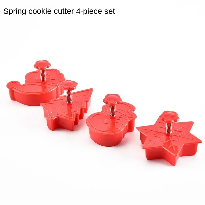 3D Christmas Cookie Printing Mold For Baking