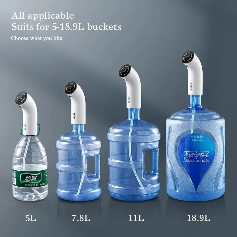 MINI New Water Pump 19 Liters Water Home Dispenser USB Rechargeable Electric Water Pump Portable Automatic Drinking Pump Bottle 3