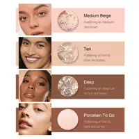 Fond de teint en poudre de finition mate Duo cuit, 7 couleurs, Compact, imperméable, longue durée, couverture complète, Base de maquillage, peau lisse 4