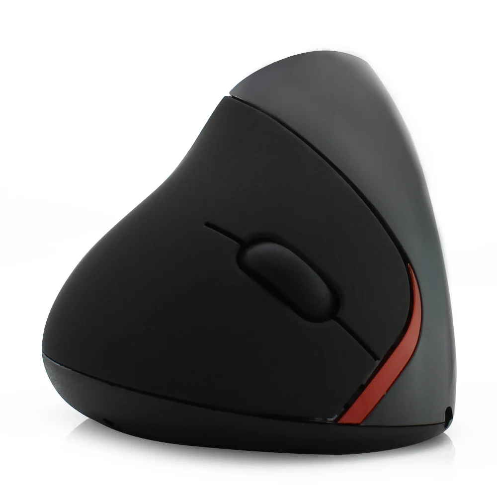 Mouse Verticale Cablato Verto - Ergonomico Con 6 Pulsanti, 1000/1600 DPI, LED - Bianco - Foto 4