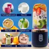 Juicer Cup + Portable Outdoor Cup, Dual Cups, Detachable, Easy To Clean, For Making Fine Juice, Fruit Blender, Beverage Maker, Suitable For Home, Outdoor Travel, Office, USB Charging, Portable Blender, Juice Mixer - Perfect Gift For