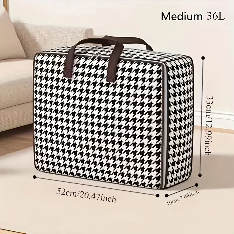 2025 New Storage Box Large Capacity Portable Household Clothes Organizer with Handles Dustproof Foldable Travel Bag 6