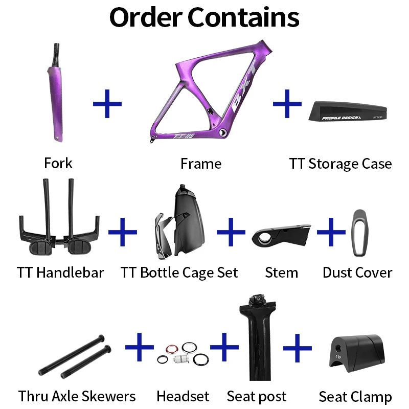 BXT フルカーボン TT バイクフレーム ディスクカーボンフレーム