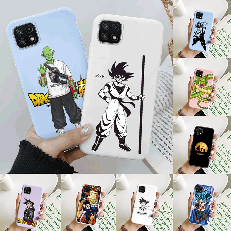 Чехол Dragon Ball z Gotenks DBZ для Samsung Galaxy A22 A12 M22 M12 F12 чехол телефона аниме силиконовый