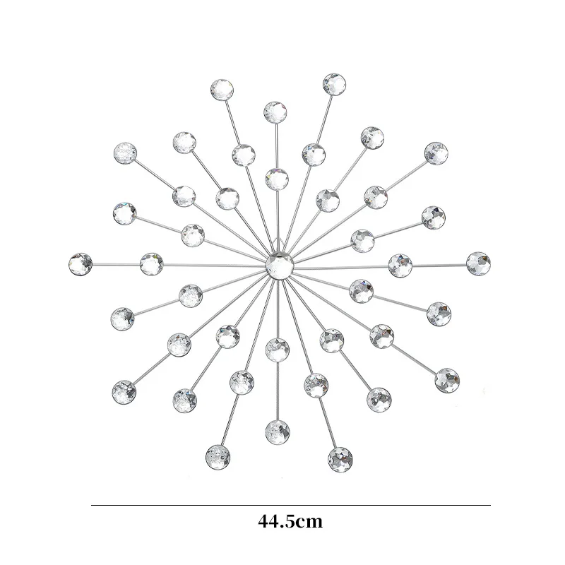 

1 шт., стена с серебряным металлом и драгоценными камнями