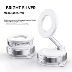 Universal Foldable Magnetic 360° Rotating Phone Holder (WHITE)