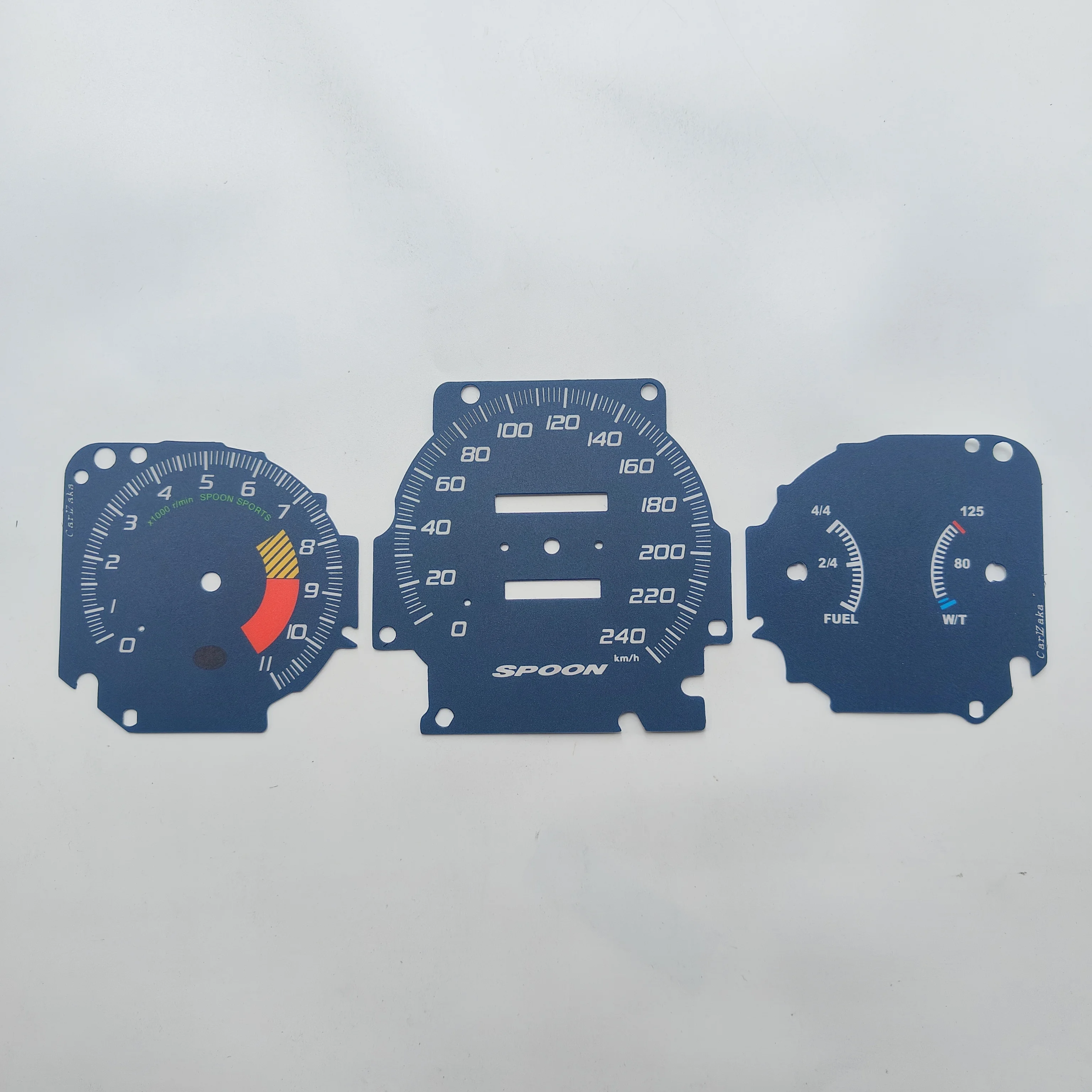 Car Gauge Meter CIVIC EK9 EK3 RD1 TYPER/MUGEN/SPOON/J'SRACING GAUGES FACE / SPEEDOMETER DIALS