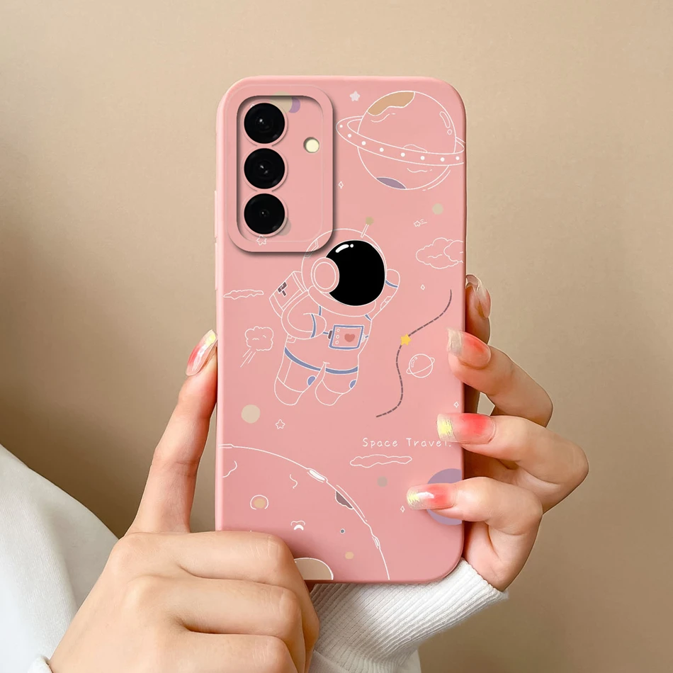 Leisure Flowers Soft Silicone Phone Cover - Full Protection Anti-Drop Housing