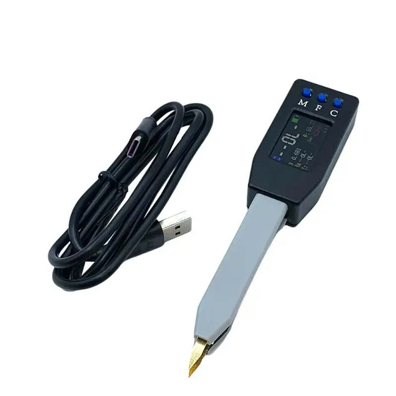 B68A 100S 100Hz/1Khz/10Khz 미니 지능형 브리지 핀셋 LCR 테스터 저항 커패시턴스 인덕턴스 다이오드 테스터