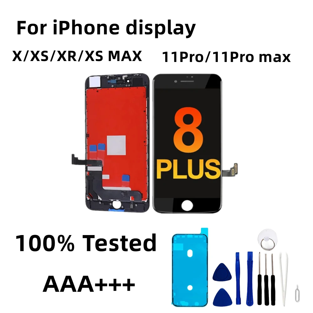 Oled Lcd Per Iphone X Xs Xr 11 Pro Max Display Touch Digitizer Assembly Sostituzione Dello Schermo Per Iphone X Xr Xs Max 6 7 8Plus