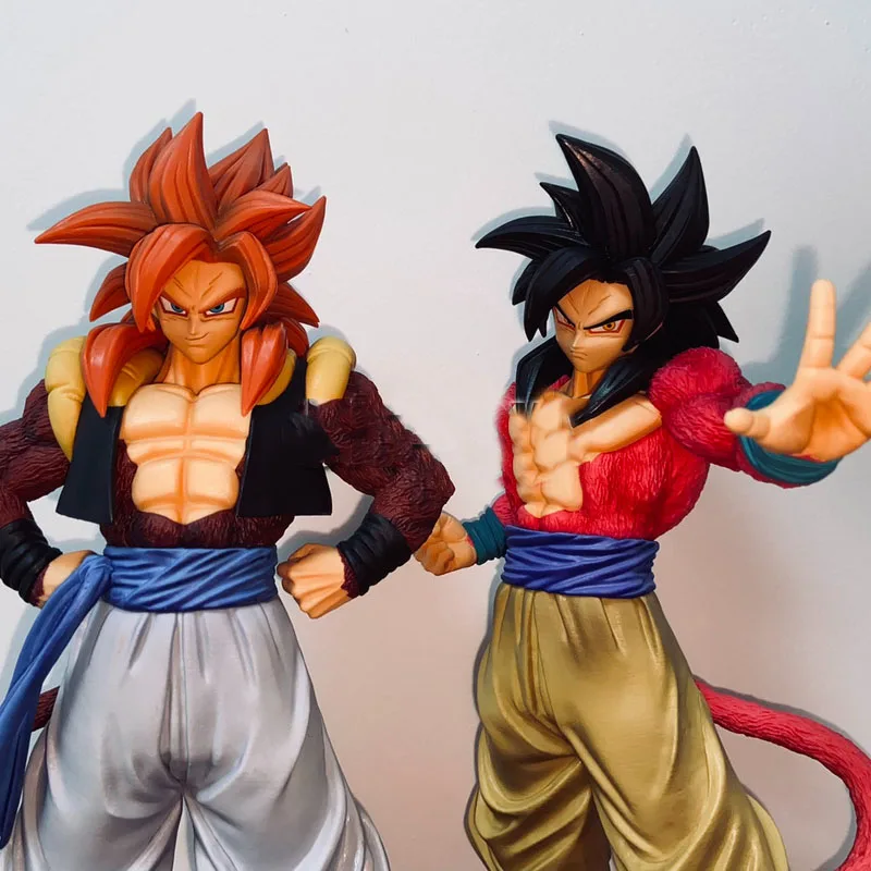 Anime Dragon Ball Gogeta Figurine, Super Saiyajin 4, Goku, Vegeta, Broly,  Vegetto, Estatuto de PVC, Colecionáveis