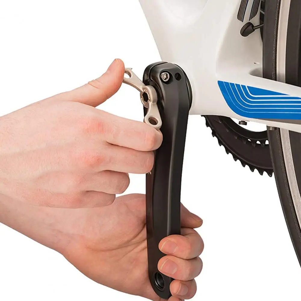 

2 шт. инструмент для регулировки коленчатого вала велосипеда многоразовый портативный инструмент для снятия коленчатого вала велосипеда инструмент для установки Инструменты для ремонта велосипеда