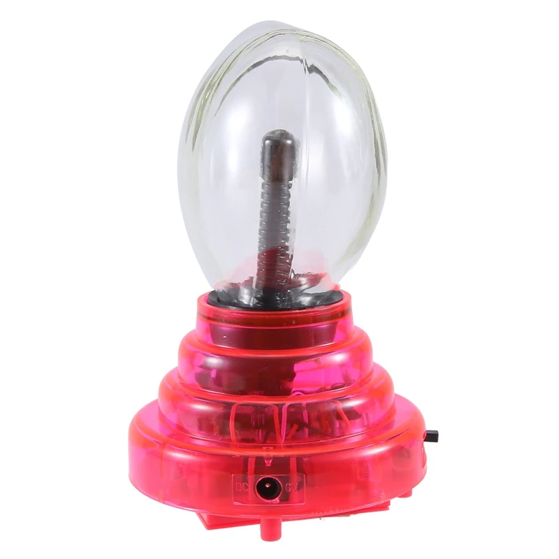 Plasma Ball Heart Shaped Light 4In Touch Activated USB Cable Or Battery Powered Gifts For Kid And Adults Durable