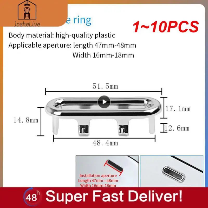 

1-10 шт., переливные кольца для раковины с фильтром