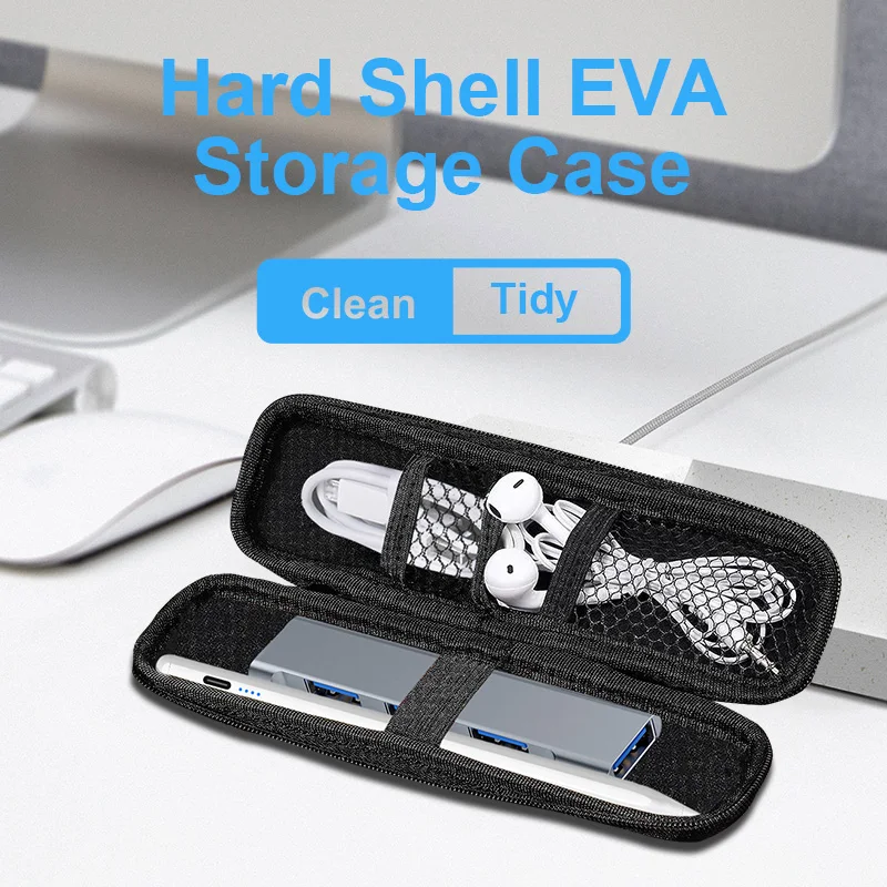 OSEVPORF ޴ Shockproof EVA ϵ  丮  ̽  Ȧ Ŀġ  Airpods iPad  ׼ Ʈ