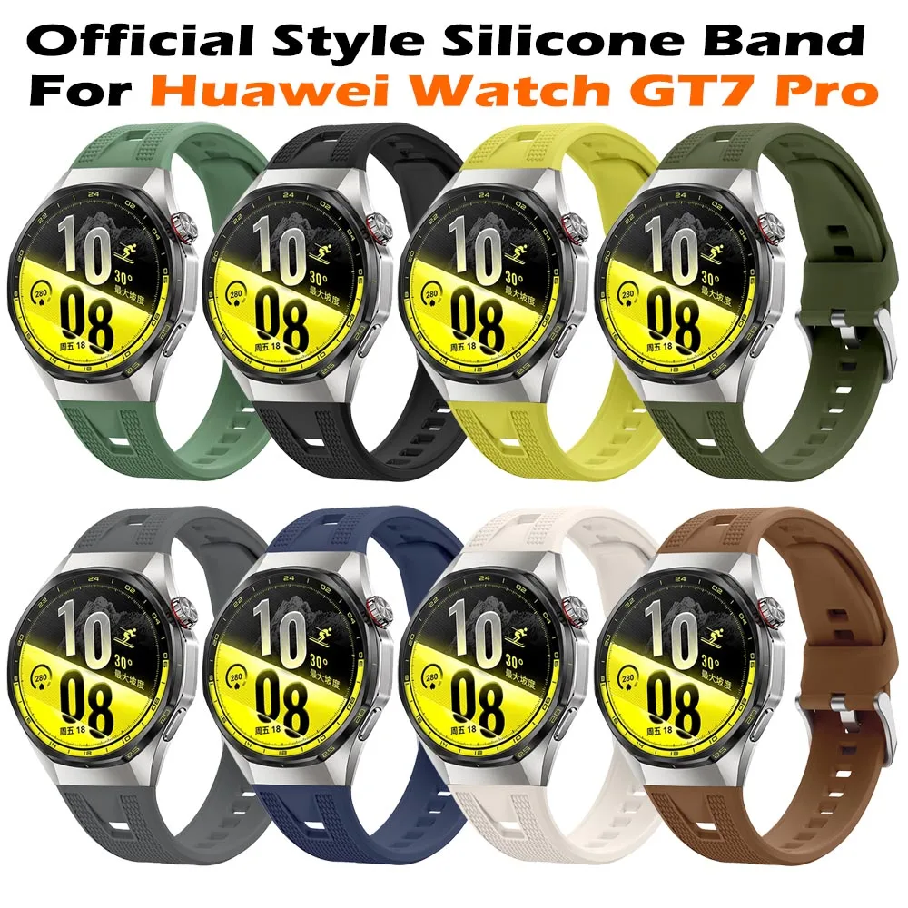 Premium Soft Silicone Quick Release Strap for Huawei Watch GT Series - Replacement Wristband Accessory