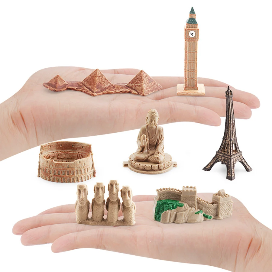 aqxreight 17 STUKS Miniatuur Oude Gebouwen Speelgoed aqxreight 17 STUKS Miniatuur Oude Gebouwen Speelgoed