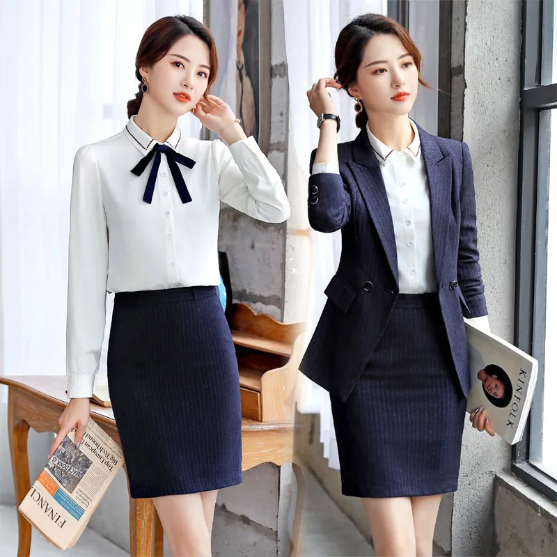 Рисунок 5 - Блейзер в полоску с длинным рукавом