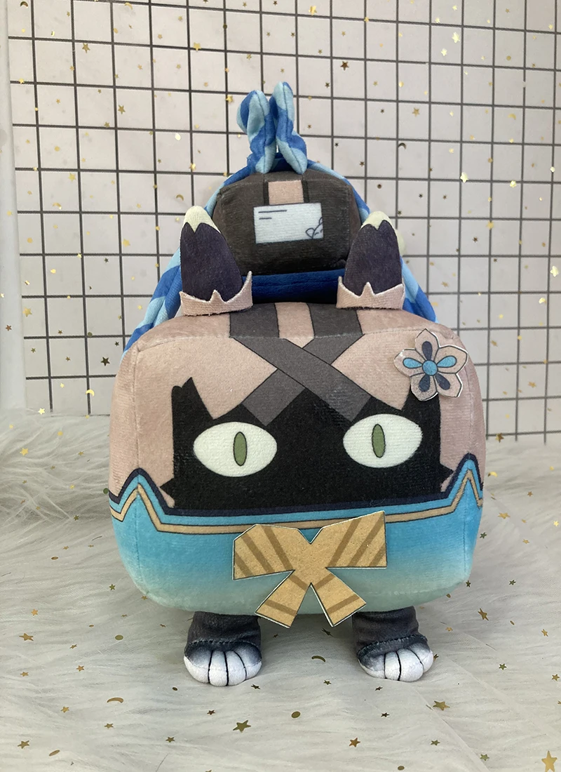 Gvavaya Game Cosplay Genshin Impact Kirara Cat Box Plush 30cm Height