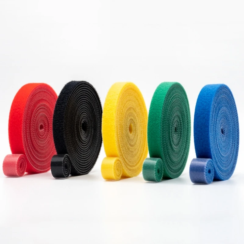 Self Adhesive Plant Nylon Cable Tie Adjustable Plants Hook Loop Support Garden Twine Bandage Reusable Fastener Tape Strips