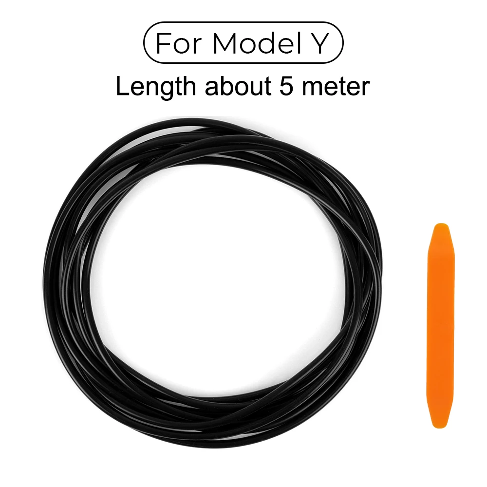 Model 3 Sunroof Wind Noise Reduction Kit | Rubber Seal | Easy Snap-In