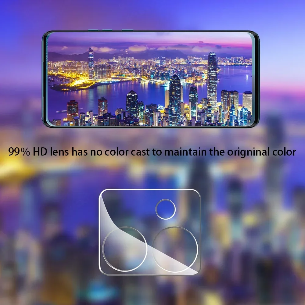 HD Camera Glass Protector Film | Anti-Scratch Lens Cap | 1-3 Piece Set