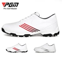 PGM Waterproof Golf Shoes Womens Shoes Lightweight Knob Buckle Shoelace Sneakers Ladies Breathable Non-Slip Trainers Shoes XZ162 1