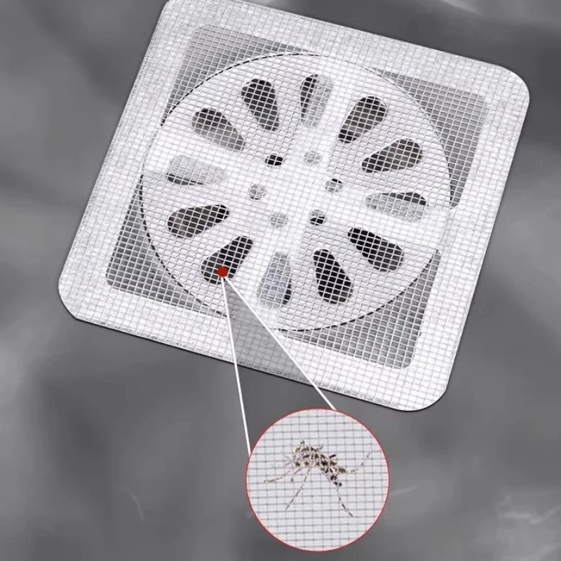 Disposable Hair Catchers for Shower Mesh Shower Drain Covers 30/20/10PCS-Floor Sink Strainer Filter Mesh Stickers Bathroom shower drain floor drain filter shower sink strainer sink drain strainer floor drain strainer basin drain cover