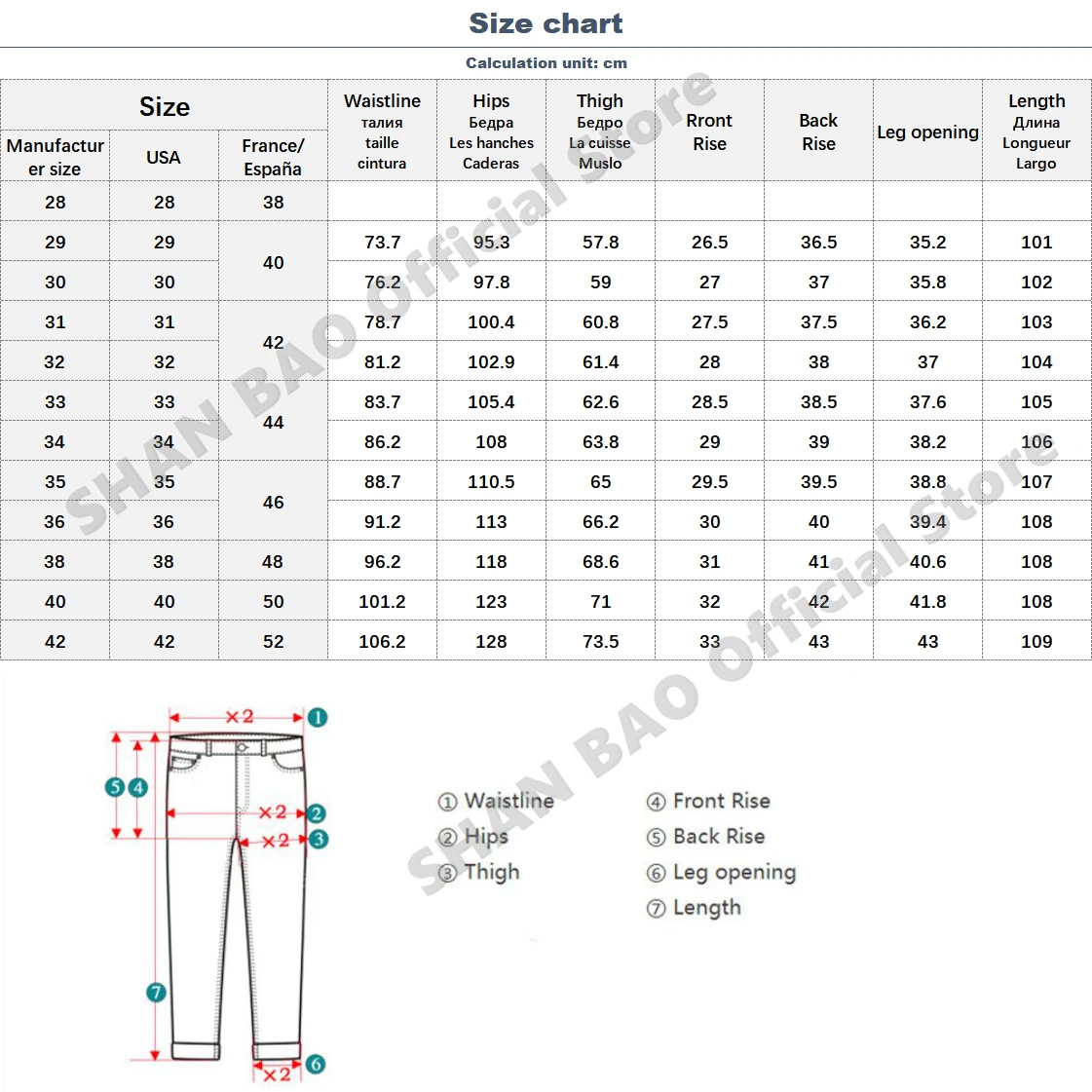 Men Jeans Mens Jeans Business Jeans Jeans Trousers Denim Trousers Classic Style Badge Youth Men's