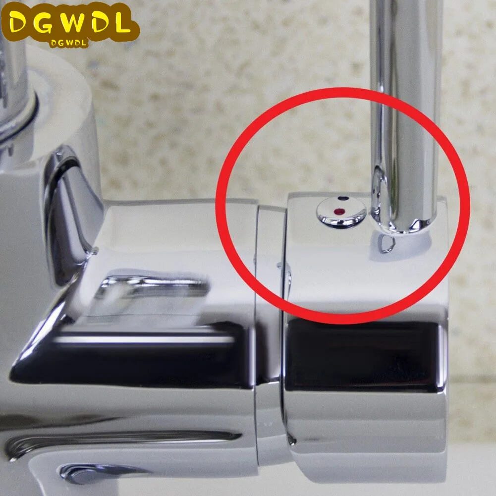 10pcs Faucet Handle Hot Cold Water Sign Red Blue Label Decoration Cover Kitchen Bathroom Mixer Tap Indicate For Faucet Handles