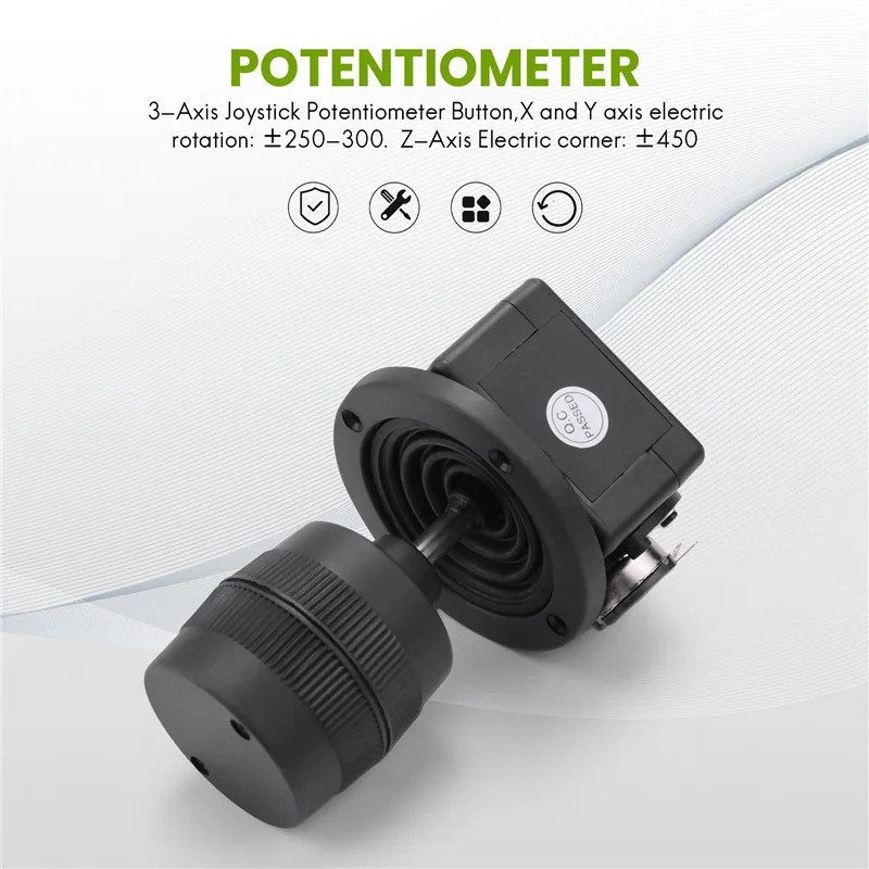 3-Axis Joystick Potentiometer R300B-M2 5K 3D Security Yuntai Control Ball Machine Keyboard Monitor Joystick