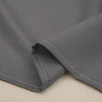 Drap plat pour lit Double, 1 pièce, draps supérieurs uni de couleur unie, draps plats simples/Queen/King, draps doux en lin pour la maison 5